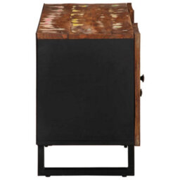 Berkfield Sturdy Tv Cabinet 105X33.5X46 Cm Solid Wood Reclaimed&engineered Wood - thumbnail 4