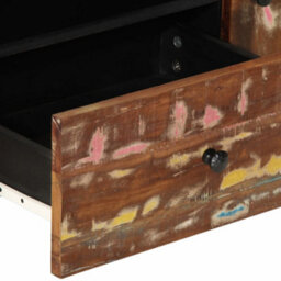 Berkfield Sturdy Tv Cabinet 105X33.5X46 Cm Solid Wood Reclaimed&engineered Wood - thumbnail 6