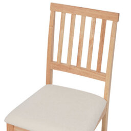 Beliani Set Of 2 Dining Chairs Orono Wood Light Brown - thumbnail 7