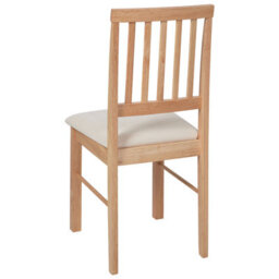 Beliani Set Of 2 Dining Chairs Orono Wood Light Brown - thumbnail 6