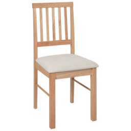 Beliani Set Of 2 Dining Chairs Orono Wood Light Brown - thumbnail 4