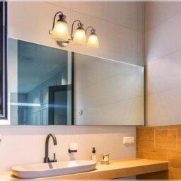 Long Life Lamps Company Modern 3 Bathroom Wall Light Chrome Ip44 Frosted Glass H3084 With G9 Led 5W Warm White - thumbnail 8