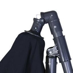 Sundaze Black 3M Garden Banana Parasol Cantilever Umbrella Hanging Patio, Base & Weather Protective Cover - thumbnail 6