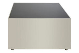 Orsina Carlox Square Chrome Finish Coffee Table - thumbnail 6