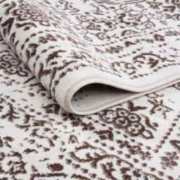 The Rugs Montana Cream And Brown Oriental Area Rug And Runner Soft Durable Pet Friendly Easy To Clean Living Room Bedroom 3716Crbw - thumbnail 4