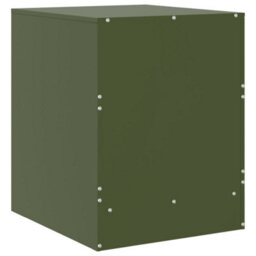 Berkfield Bedside Cabinets 2 Pcs Green 34.5X39X44 Cm Steel - thumbnail 9
