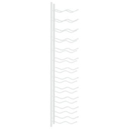 Vidaxl Wall Mounted Wine Rack For 24 Bottles White Iron - thumbnail 5