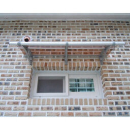 Canofix UK Canofix Door Canopy Pc 1200 Width X 650 Projection (Grey Bracket - Bronze Sheet) - thumbnail 1