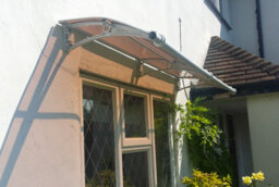 Canofix UK Canofix Door Canopy Pc 1200 Width X 650 Projection (Grey Bracket - Bronze Sheet) - thumbnail 2