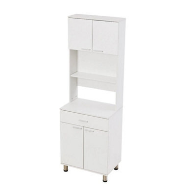Kitchen Cupboard Spice Rack Microwave Oven Cabinet Buffet Sideboard Cabinet - image 1