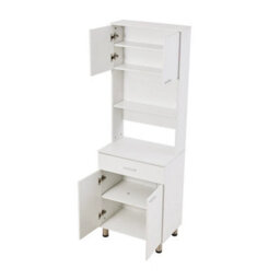 Kitchen Cupboard Spice Rack Microwave Oven Cabinet Buffet Sideboard Cabinet - thumbnail 6