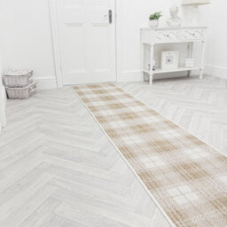 Plaid Indoor/outdoor Hallway Runner Rug - Durable, Reversible & Hardwearing Carpet For Home Or Garden - thumbnail 3