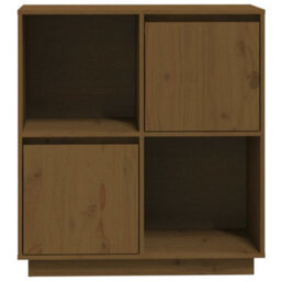 Berkfield Sideboard Honey Brown 74X35X80 Cm Solid Wood Pine - thumbnail 6