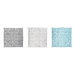 Orsina Interiors By Premiergrey Square Bath Mat, Unique Suction Cup Shower Mat With Anti-Slip Grip, Elegant Square Shower Floor Mat - thumbnail 2