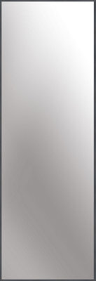 Nielsen Arlott Aluminium Rectangular Wall Mirror, Black Oak, 50 X 150Cm - image 1