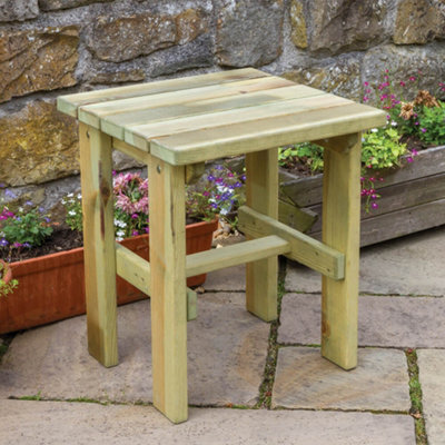 Wooden Garden Side Table Lily Relax Side Table By Zest Outdoor Living - image 1