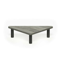 Walplus Furinno Turn-N-Tube No Tools 3-Tier Tv Stands With Classic Tubes, French Oak Grey/black - thumbnail 5