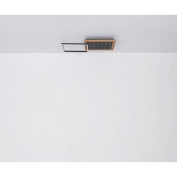 Luminosa Lighting Luminosa Jimbo Integrated Led Semi Flush Ceiling Light Matt Black Led 3000K - thumbnail 8
