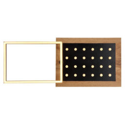 Luminosa Lighting Luminosa Jimbo Integrated Led Semi Flush Ceiling Light Matt Black Led 3000K - thumbnail 4