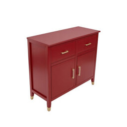 Cabinet Bits Palazzi 2 Door 2 Drawer Sideboard Red - thumbnail 5