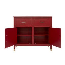 Cabinet Bits Palazzi 2 Door 2 Drawer Sideboard Red - thumbnail 6