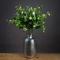 Wyld Haus Set Of 3 Cream Gardenia Artificial Flower Stems, 900mm Faux Blooms For Home Décor - thumbnail 3