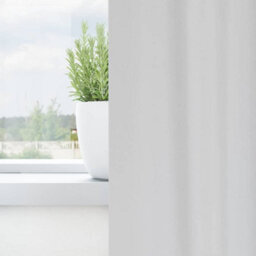 Berkfield Modern Curtains With Curtains 2 Pcs Pale Grey 245 X 140 Cm Polyester - thumbnail 3