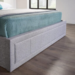 Home Treats Side Lift Ottoman Bed Frame Single Storage Bed With Pocket Sprung Mattress - thumbnail 6