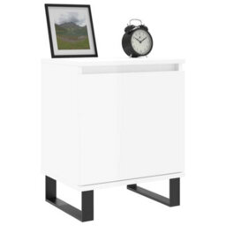 Berkfield Elegant Bedside Cabinets 2 Pcs White 40X30X50 Cm Engineered Wood - thumbnail 3