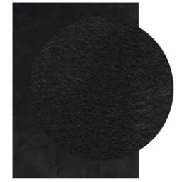 Berkfield Rug Huarte Short Pile Soft And Washable Black 200X280 Cm - thumbnail 3