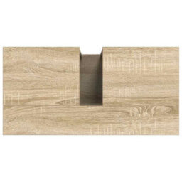 Walplus Bathroom Sink Cabinet Beige 60 X 30 X 60 Cm Engineered Wood - thumbnail 8