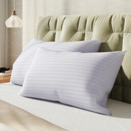 Thehotsale Polyester Bed Pillow Insert 2-Pack In White - thumbnail 1