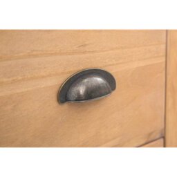 Cabinet Bits Lucca 4 Drawer Chest Of Drawers Brass Cup Handle - thumbnail 7