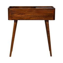 Wyld Haus Montepulciano Open-Top Console Table, Chestnut Solid Mango Wood, 800 X 350 X 850 mm - thumbnail 2