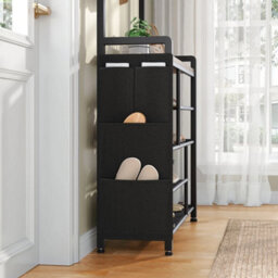 Coat Rack Integrated Shoe Storage Entryway Organizer - thumbnail 4