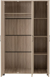 Seconique Oliver 3 Door Wardrobe Light Oak Effect - thumbnail 3