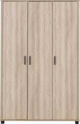 Seconique Oliver 3 Door Wardrobe Light Oak Effect - thumbnail 2