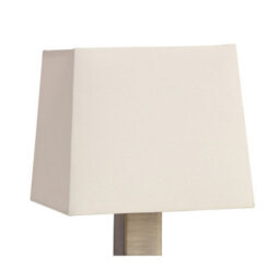 Luminosa Lighting Luminosa Akira Table Lamp 1 Light E14, Antique Brass With Cream Shade - thumbnail 5