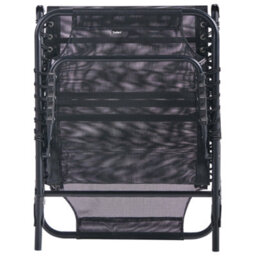 Beliani Sun Lounger Ambato Reclining Metal Black - thumbnail 7