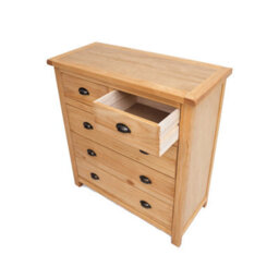 Cabinet Bits Lugo 5 Drawer Chest Of Drawers Brass Cup Handle - thumbnail 4