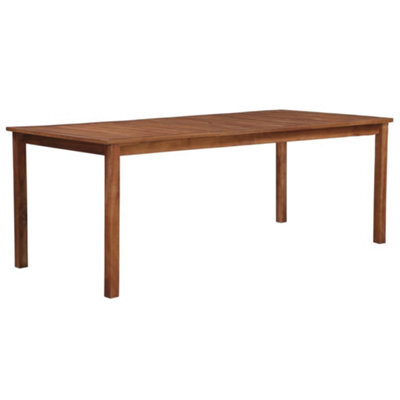 Berkfield Garden Table 200X100X74 Cm Solid Acacia Wood - image 1