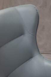 Orsina Grey Armchair And Footstool - thumbnail 3