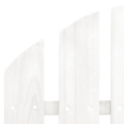 Vidaxl Garden Adirondack Chair With Table Solid Fir Wood White Garden Chairs - thumbnail 7
