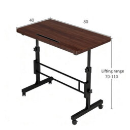 Standing Desk Height Adjustable Office Laptop Pc Computer Workstation - thumbnail 2