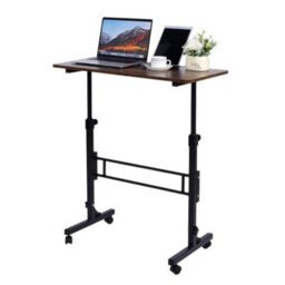 Standing Desk Height Adjustable Office Laptop Pc Computer Workstation - thumbnail 6