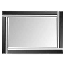 Agenzia 14 Extra Large Black Venetian Glass Frame Wall Mirror 120 X 80Cm - thumbnail 9