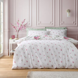 Catherine Lansfield Bridgerton Cream Duvet Cover Set Super King Bedding Set - thumbnail 2