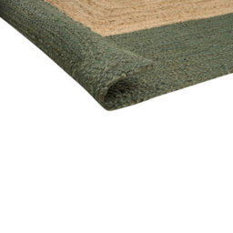 Beliani Rug Karakuyu Green 200 X 300 Cm Jute - thumbnail 7