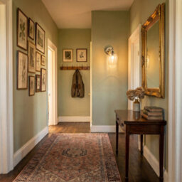 Happy Homewares Traditional Wall Light Fitting In Antique Brass With Clear Glass Shade - thumbnail 6