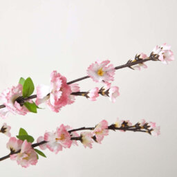 Homescapes Artificial Light Pink Handcrafted Blossom Tree With Silk Flowers, 5 Ft - thumbnail 4